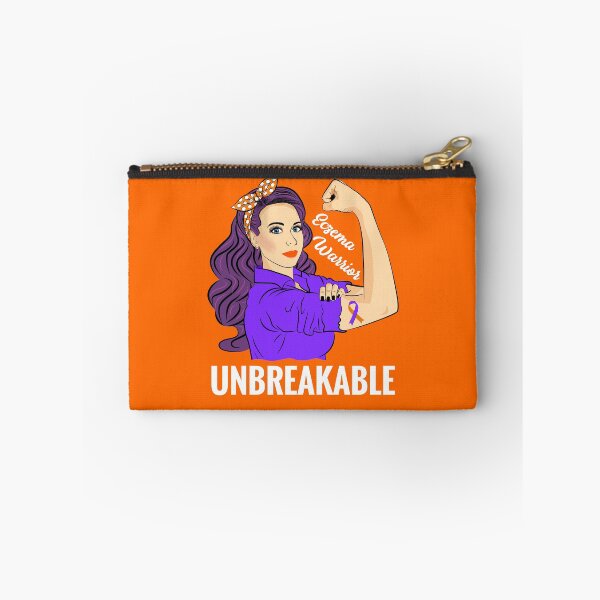 Item preview, Eczema Awareness Skin Conditions Warrior Unbreakable designed and sold by ZNOVANNA.