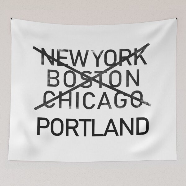 Item preview, Portland West Coast City USA design designed and sold by GetItGiftIt.