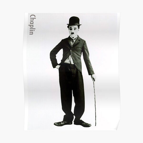 Chaplin - Tramp Poster