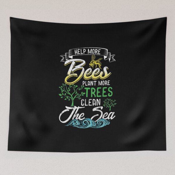 Item preview, Help Bees Plant Trees Beekeeping Birthday Gift designed and sold by haselshirt.