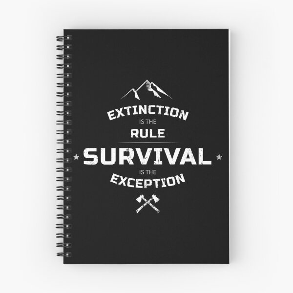 Item preview, Extinction is the Rule, Survival is the Exception - Carl Sagan designed and sold by MartineMeeka.