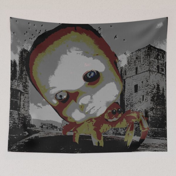 Item preview, A huge hermit crab with a doll's head for a house. designed and sold by HerpSVG.