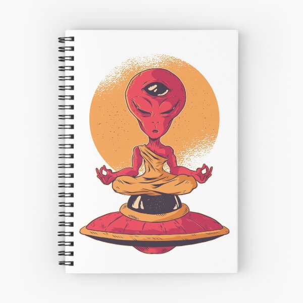 Item preview, Meditating Alien designed and sold by ritshi.