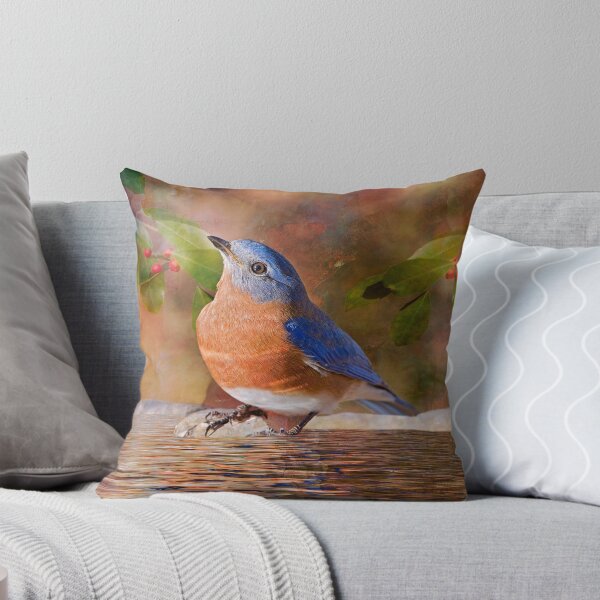 Aperçu de l'œuvre Sweet Little Bluebird créée et vendue par Bonnie T. Barry.