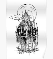 Póster Castles EP Art - Lil Peep x Lil Tracy // Obra oficial de WavyBabe