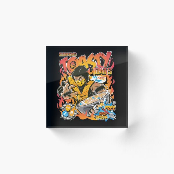 Toasty Oats Acrylic Block