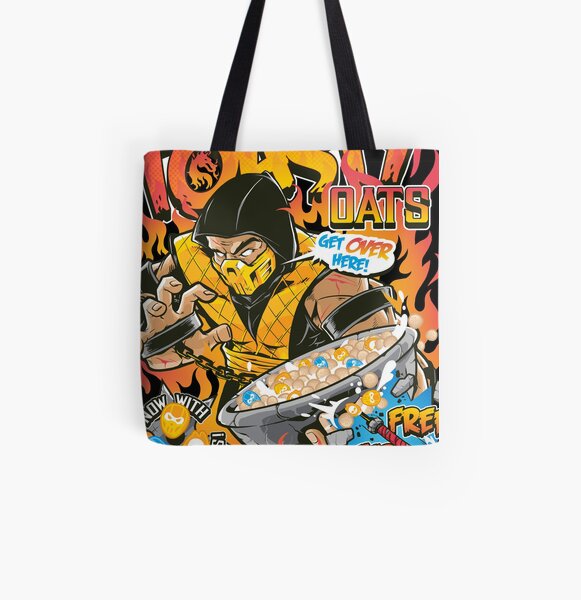 Toasty Oats All Over Print Tote Bag