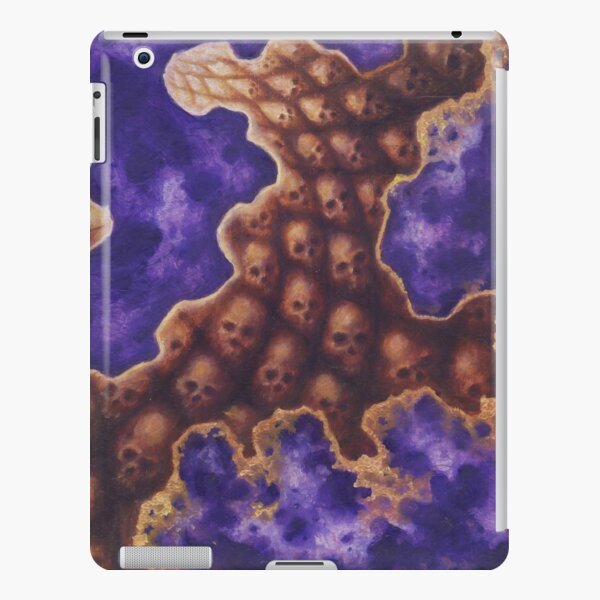 Spiraling skulls iPad Snap Case