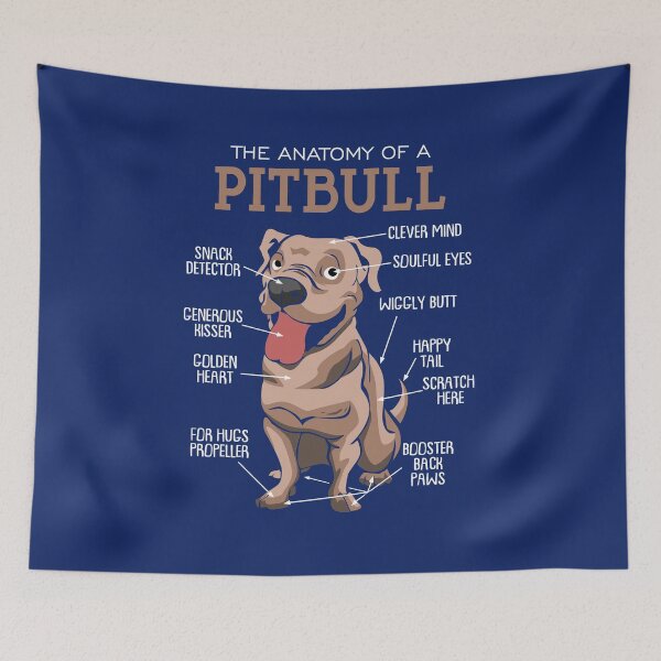Item preview, Dog Lover, Anatomy of a Pitbull designed and sold by rckstrart.