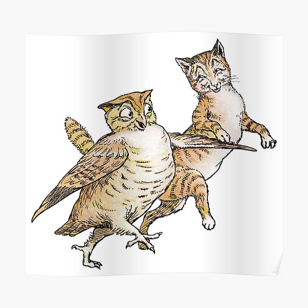 The Owl And The Pussycat Posters Redbubble 