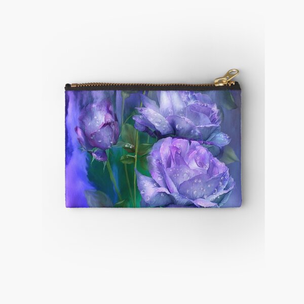 Item preview, Raindrops On Lavender Roses designed and sold by Carol  Cavalaris.