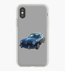 Black 1962 Porsche 356 E iPhone Case