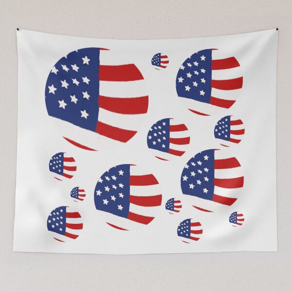 Item preview, USA flag (5) designed and sold by Julie Bell.