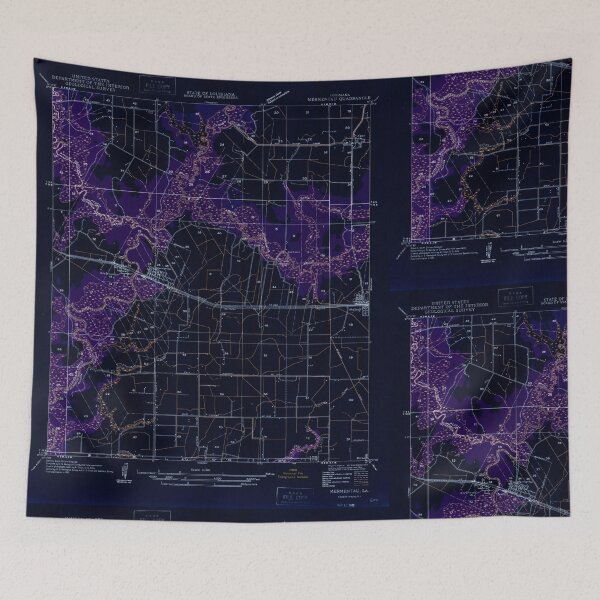 Item preview, USGS TOPO Map Louisiana LA Mermentau 333949 1946 31680 Inverted designed and sold by WetdryvacRB01.