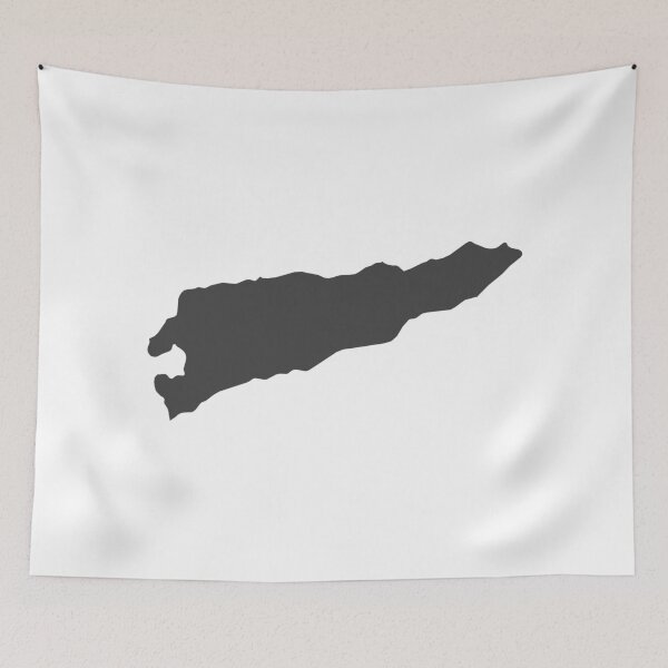 Item preview, East Timor Love in Charcoal designed and sold by Maren Misner.