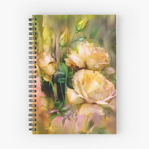 Item preview, Raindrops On Yellow Roses designed and sold by Carol  Cavalaris.