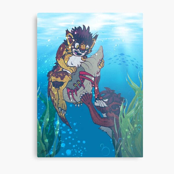 Wu'ton Cubs Metal Print