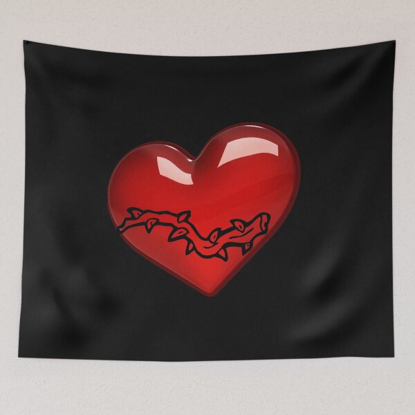 Item preview, Heart in thorns designed and sold by FluffyTheDude.