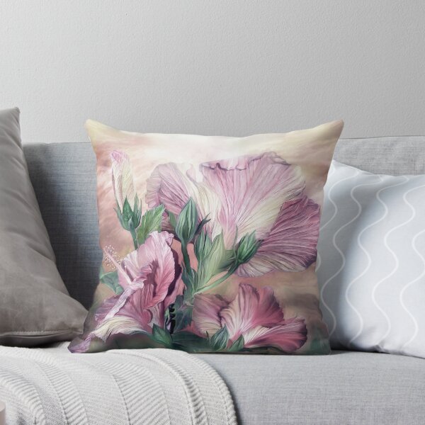 Item preview, Hibiscus Sky - Pastel designed and sold by Carol  Cavalaris.