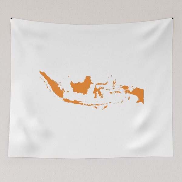 Item preview, Indonesia Love in Orange designed and sold by Maren Misner.
