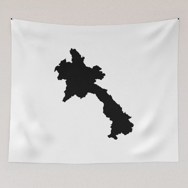 Item preview, Laos Love in Black designed and sold by Maren Misner.