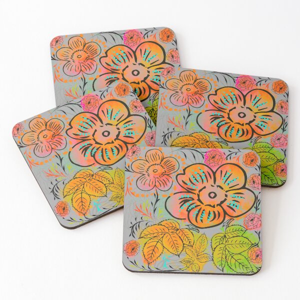 Item preview, Floral illustration pattern  designed and sold by Nora Gad.