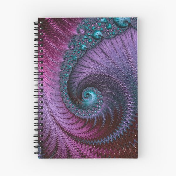 Aperçu de l'œuvre Fantastique Fractal Fantasies Purple Et Teal créée et vendue par Sunnytime.