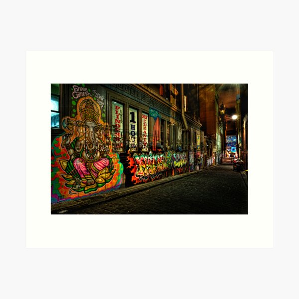 Item preview, Hosier Lane Melbourne designed and sold by Ian English Imagery.
