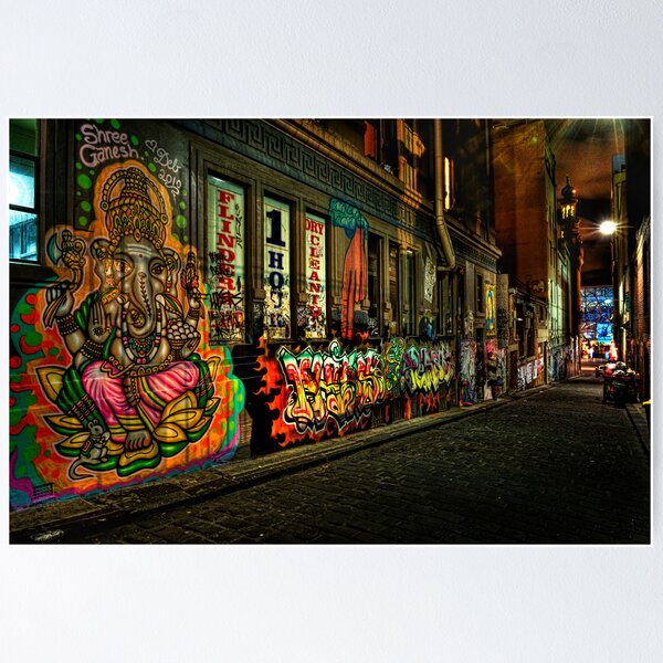 Hosier Lane Melbourne Poster