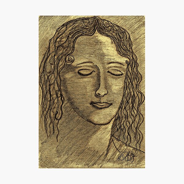LEONARDO DAVINCI'S WOMEN Photographic Print