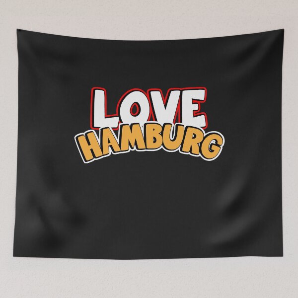 Artikelvorschau, Love Hamburg. Ich liebe Hamburg. Love Motiv entworfen und verkauft von dm4design.