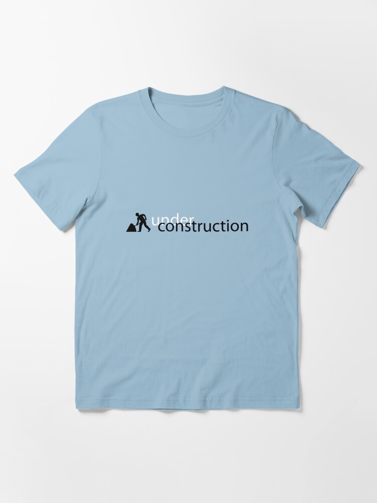 Alternate view of Under Construction Essential T-Shirt