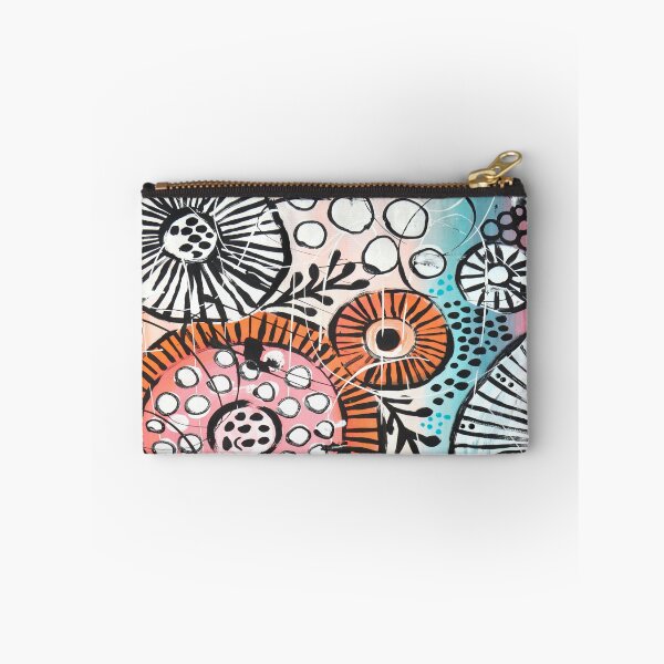 Item preview, Colorful Abstract - Mod Pop Floral Painting designed and sold by Carrie Stephens.