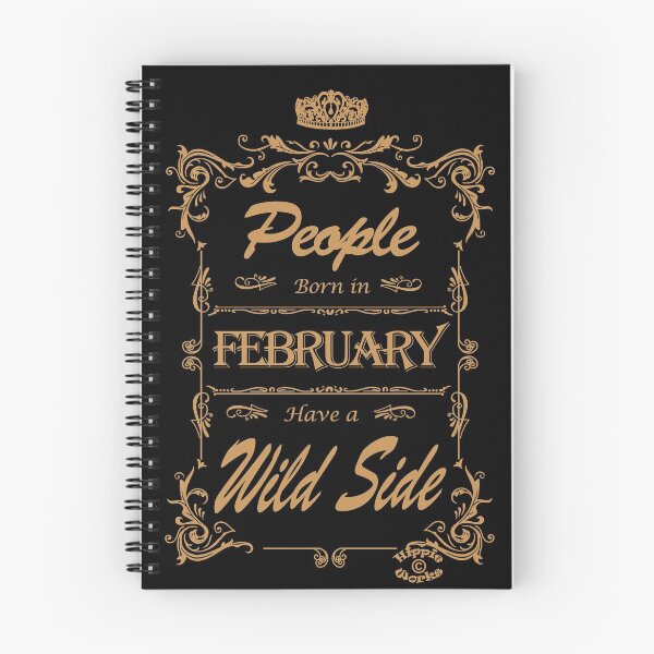 Item preview, People Born In February have a Wild Side by Orikall designed and sold by HippieWorks.