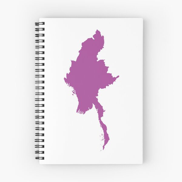 Item preview, Myanmar Love in Berry designed and sold by Maren Misner.