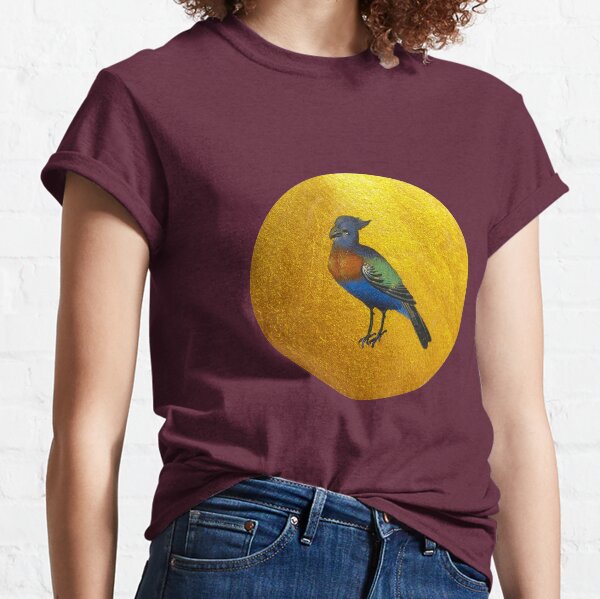 Cheeky bird and rising sun Classic T-Shirt