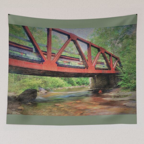 Item preview, Red Bridge designed and sold by Savannah Gibbs.