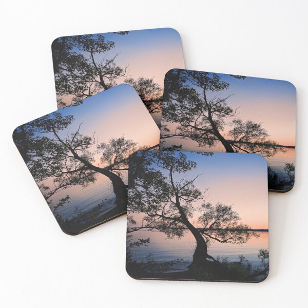 Item preview, Silhouette Tree at Sunset designed and sold by Yannik Hay.