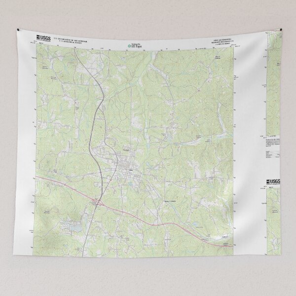 Item preview, USGS TOPO Map Mississippi MS Iuka 20120321 TM designed and sold by WetdryvacRBO2.