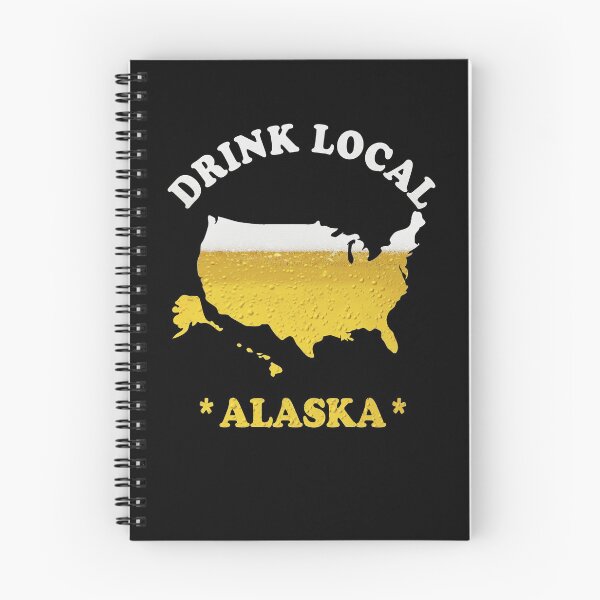 Item preview, ALASKA Beer Map T-Shirt Drink Local Brewmaster Gift designed and sold by theshirtinator.