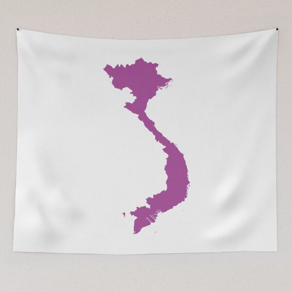 Item preview, Vietnam Love in Berry designed and sold by Maren Misner.