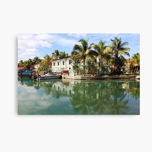 Jolly Harbor, Antigua Canvas Print