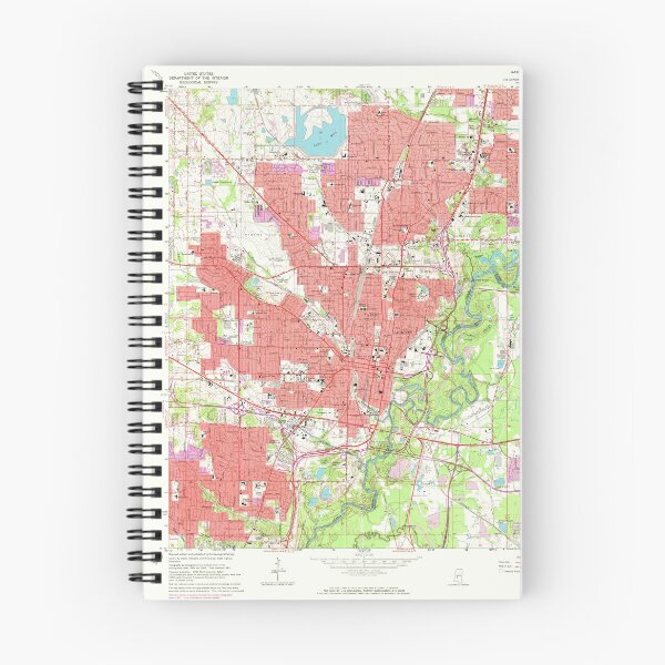 Item preview, USGS TOPO Map Mississippi MS Jackson 335876 1963 24000 designed and sold by WetdryvacRBO2.