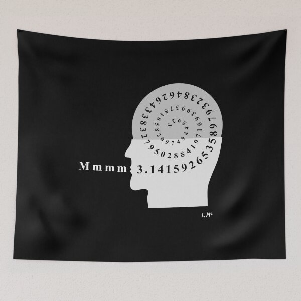 Item preview, Mmm Pi - Maths Geek designed and sold by I-Mc.