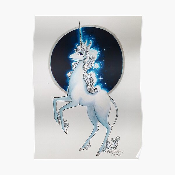 The last unicorn freed Poster