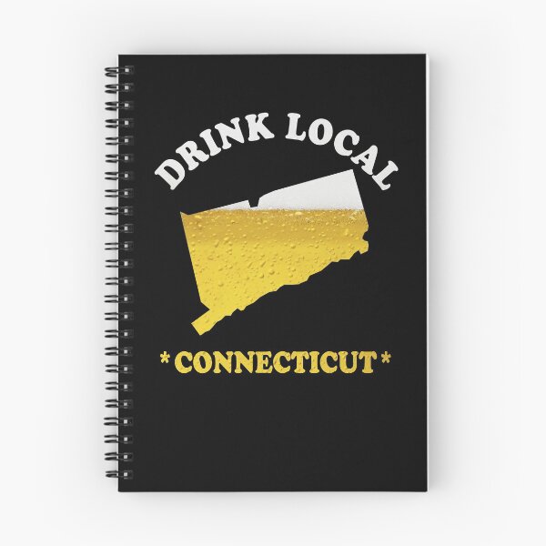 Item preview, CONNECTICUT Beer Map T-Shirt Drink Local Brewmaster Gift designed and sold by theshirtinator.