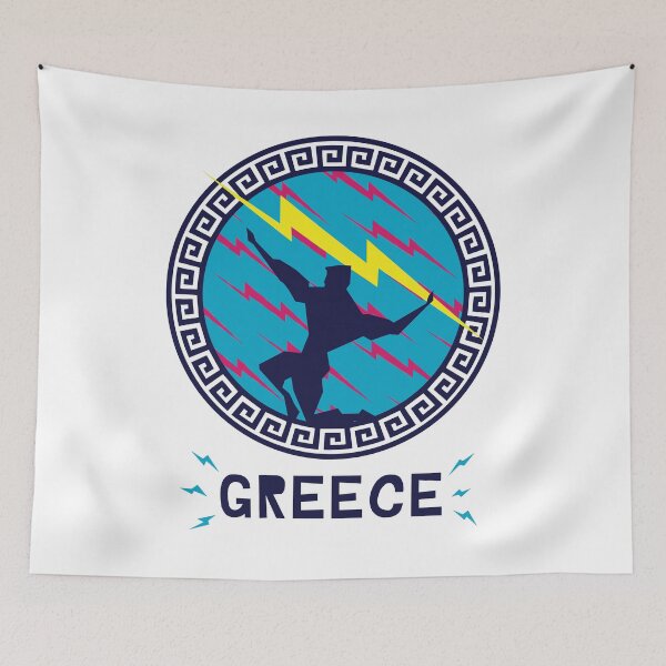 Item preview, Greece - Zeus Greek mythology God designed and sold by Moritz Schwäble.
