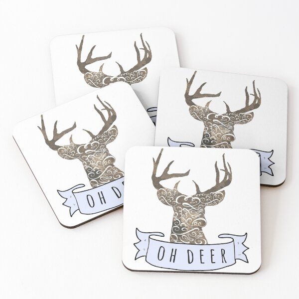 Item preview, oh deer!  designed and sold by GrasslandDesign.