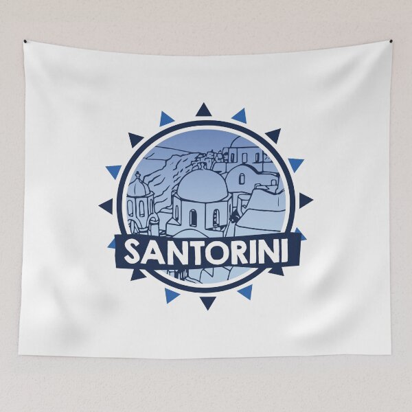 Item preview, Santorini - Thira Greece designed and sold by Moritz Schwäble.