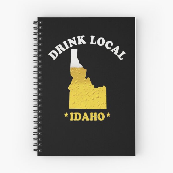 Item preview, IDAHO Beer Map T-Shirt Drink Local Brewmaster Gift designed and sold by theshirtinator.